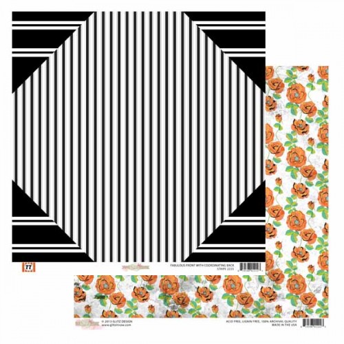 77 - stripes paper 12 x 12
